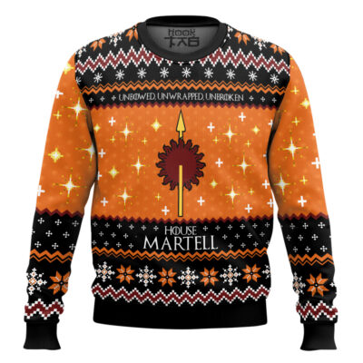 Hooktab House Martell Game Of Thrones Ugly Christmas Sweater