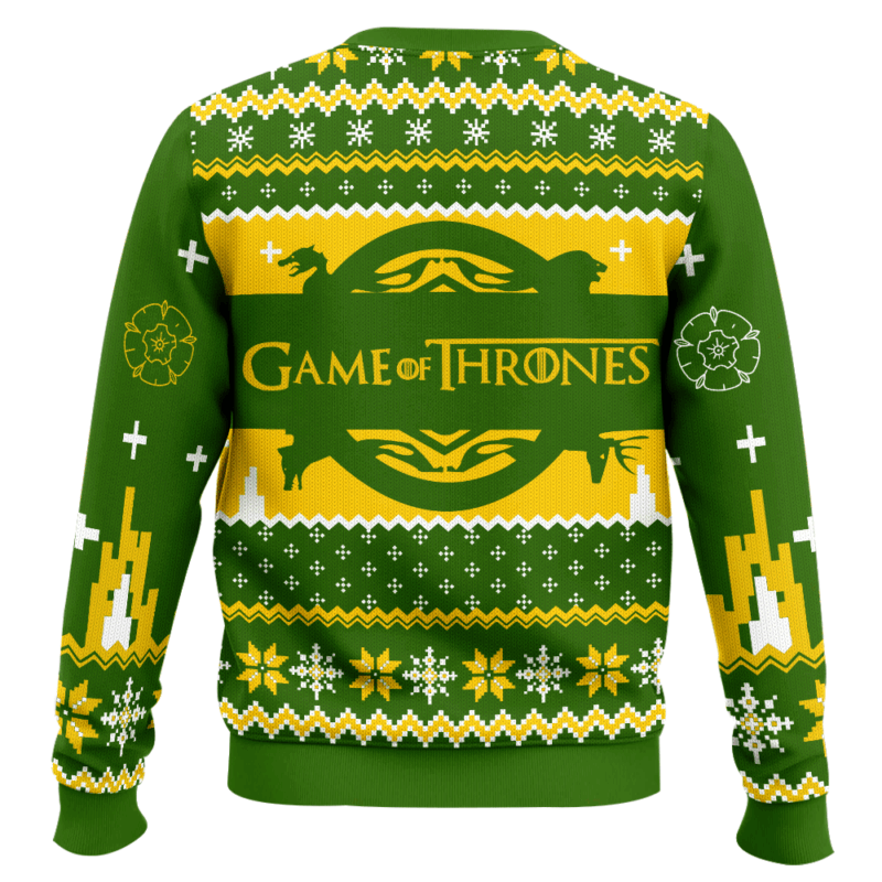 Hooktab House Tyrell Game Of Thrones Ugly Sweater Hooktab House Tyrell Game Of Thrones Ugly Sweater