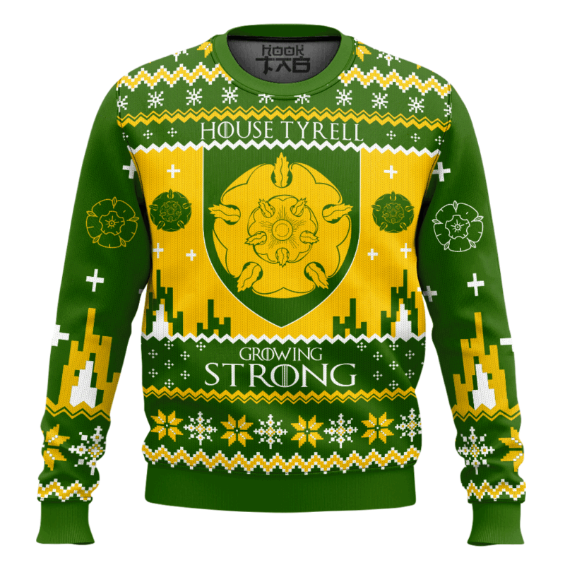 Hooktab House Tyrell Game Of Thrones Ugly Sweater