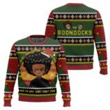 Hooktab Huey Freeman The Boondocks Ugly Christmas Sweater