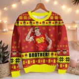 Hooktab Hulk Hogan Brother! WWE Ugly Christmas Sweater