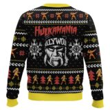 Hooktab Hulk Hogan Hulkamania WWE Ugly Christmas Sweater