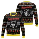 Hooktab Hulk Hogan Hulkamania WWE Ugly Christmas Sweater