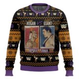 Hooktab Hulk Hogan vs Andre The Giant WWE Ugly Christmas Sweater