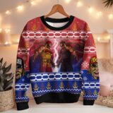 Hooktab Hulk Hogan vs Hollywood Hogan WWE Ugly Christmas Sweater