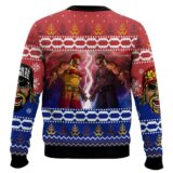 Hooktab Hulk Hogan vs Hollywood Hogan WWE Ugly Christmas Sweater