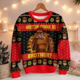 Hooktab Hulk Hogan Whatcha Gonna Do Brother WWE Ugly Christmas Sweater