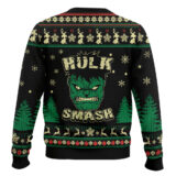 Hooktab Hulk Smash Gift Ugly Christmas Sweater