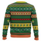 Hooktab Hylian Crest Zelda Ugly Christmas Sweater