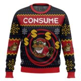 Hooktab Hypnotoad Consume Futurama Ugly Christmas Sweater