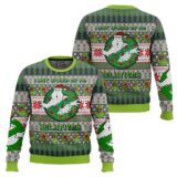 Hooktab I Ain't Afaird Of No Relatives Ghostbusters Ugly Christmas Sweater