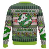 Hooktab I Ain't Afaird Of No Relatives Ghostbusters Ugly Christmas Sweater