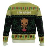 Hooktab I Am Grootmas Guardians Of The Galaxy Ugly Christmas Sweater