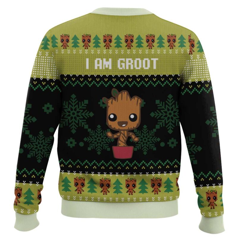 Hooktab I Am Grootmas Guardians Of The Galaxy Ugly Christmas Sweater Hooktab I Am Grootmas Guardians Of The Galaxy Ugly Christmas Sweater