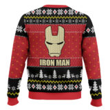Hooktab I Am Iron Man Ugly Christmas Sweater