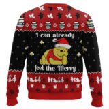 Hooktab I Can Already Feel The Merry Winnie-the-Pooh Ugly Christmas Sweater