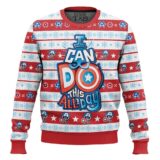 Hooktab I Can Do This All Day Captain America Ugly Christmas Sweater