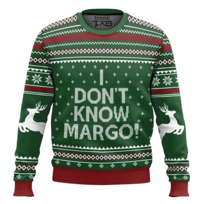 Hooktab I Don't Know Margo National Lampoon Ugly Christmas Sweater
