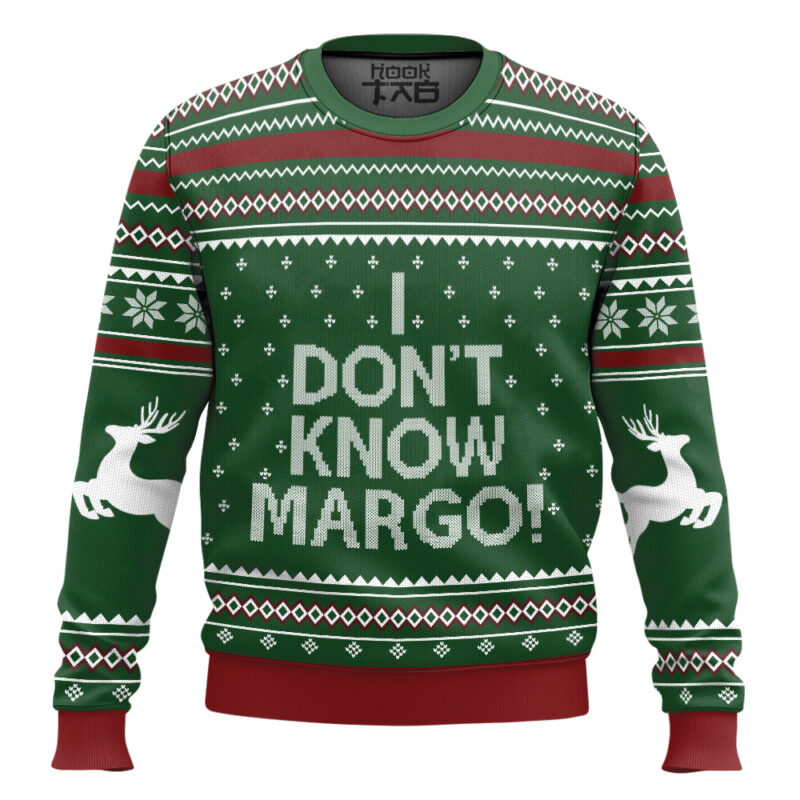 Hooktab I Don't Know Margo National Lampoon Ugly Christmas Sweater