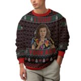 Hooktab I Dump Your Ass Stranger Things Ugly Christmas Sweater