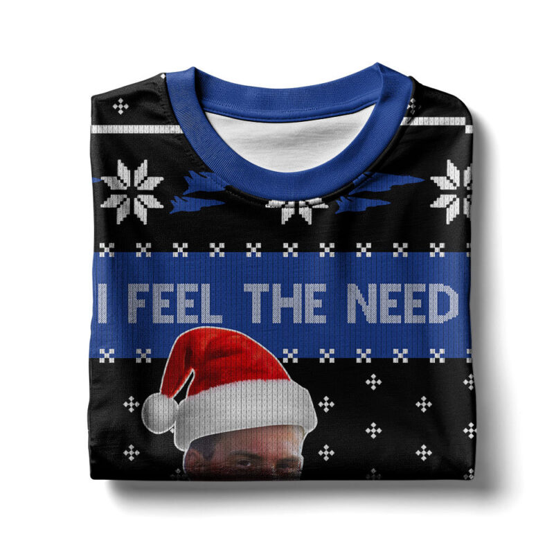 Hooktab i Feel The Need The Need For Speed op Gun Ugly Christmas Sweater Hooktab i Feel The Need The Need For Speed op Gun Ugly Christmas Sweater