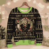 Hooktab I Gave You Your Heart Indiana Jones Ugly Christmas Sweater