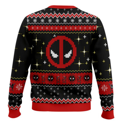 Hooktab I Had To Walk My Dogpool Deadpool Ugly Christmas Sweater