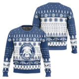 Hooktab I Love Titties And Busch Light Ugly Christmas Sweater