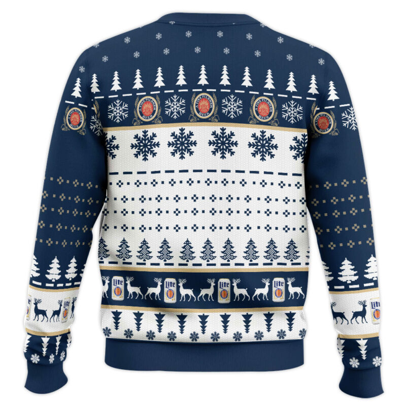 Hooktab I Love Titties And Miller Lite Ugly Christmas Sweater Hooktab I Love Titties And Miller Lite Ugly Christmas Sweater