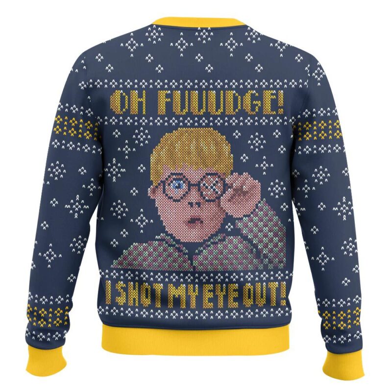 Hooktab I Shot My Eye Out A Christmas Story Ugly Christmas Sweater Hooktab I Shot My Eye Out A Christmas Story Ugly Christmas Sweater