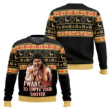 Hooktab I Want You National Lampoon’s Vacation Ugly Christmas Sweater