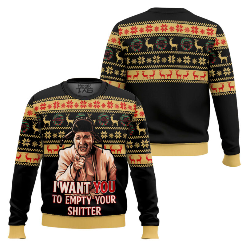 Hooktab I Want You National Lampoon’s Vacation Ugly Christmas Sweater Hooktab I Want You National Lampoon’s Vacation Ugly Christmas Sweater