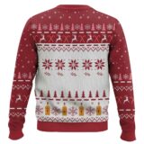 Hooktab I Will Drink Fireball Whisky Here Or There Ugly Christmas Sweater