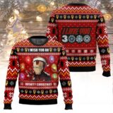 Hooktab I Wish You A Infinity Christmas Iron Man Ugly Christmas Sweater