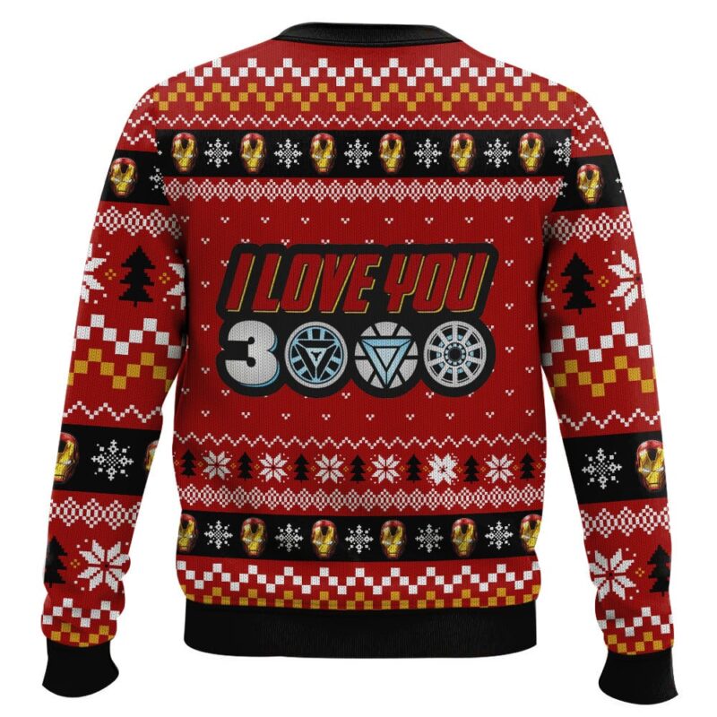 Hooktab I Wish You A Infinity Christmas Iron Man Ugly Christmas Sweater Hooktab I Wish You A Infinity Christmas Iron Man Ugly Christmas Sweater