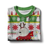 Hooktab Ice Bear This Sweater Is Ugly We Bare Bear Ugly Christmas Sweater