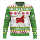 Hooktab Ice Bear This Sweater Is Ugly We Bare Bear Ugly Christmas Sweater