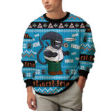 Hooktab If Peter X Xeno Alien Ugly Christmas Sweater