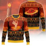 Hooktab I'll Be Back The Lord Of The Ring Ugly Christmas Sweater