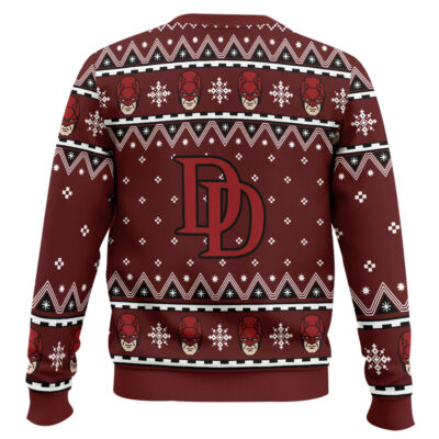 Hooktab I’m Not Daredevil Marvel Ugly Christmas Sweater