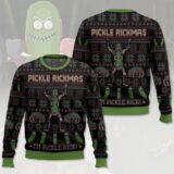 Hooktab I'm Pickle Rick And Morty Ugly Christmas Sweater