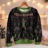 Hooktab I'm Pickle Rick And Morty Ugly Christmas Sweater