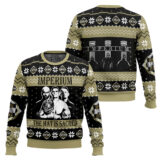 Hooktab Imperium The Mat Is Sacred Gunther WWE Ugly Christmas Sweater