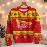 Hooktab In-N-Out Burger Ugly Christmas Sweater