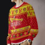 Hooktab In-N-Out Burger Ugly Christmas Sweater