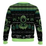 Hooktab In Space No One Can Hear You Scream Alien Ugly Christmas Sweater