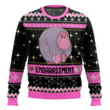 Hooktab Inside Out Embarassment Ugly Christmas Sweater