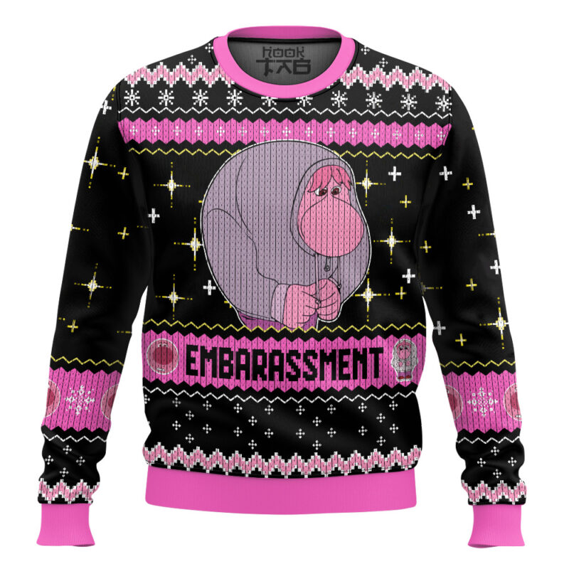 Hooktab Inside Out Embarassment Ugly Christmas Sweater
