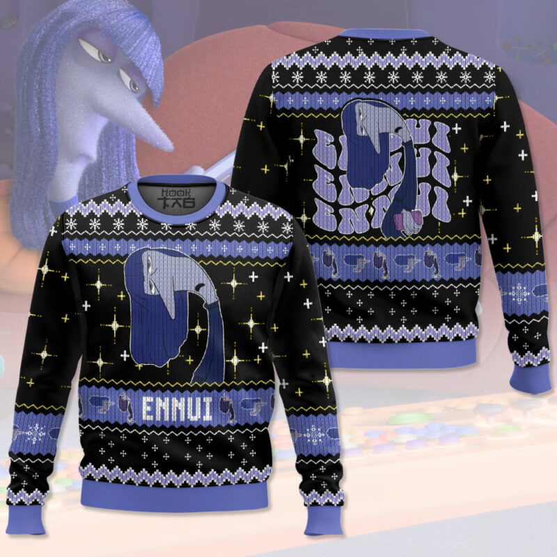 Hooktab Inside Out Ennui Ugly Christmas Sweater Hooktab Inside Out Ennui Ugly Christmas Sweater
