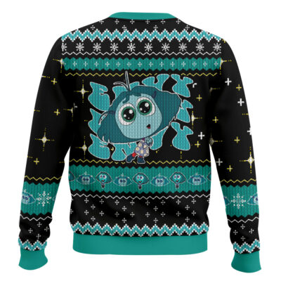 Hooktab Inside Out Envy Ugly Christmas Sweater